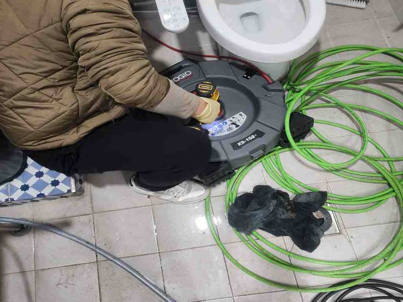제물포구 변기막힘 작업사례 6